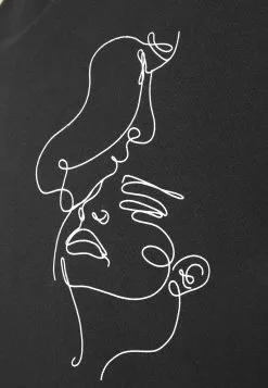 YOURTURNUNISEX - T-shirt Med Print - Black -YOURTURN Affär feba4cab0139458eb8ce1cd16df43525